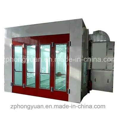 Hongyuan Automotive Paint Booth with Electric Heaters and CE