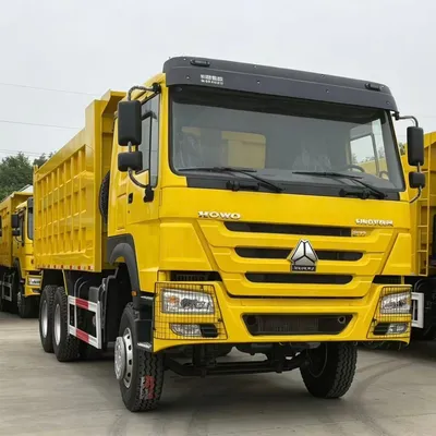 Flexible Color Smooth Operation Used 430HP 470HP HOWO Truck