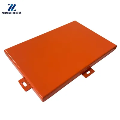 Custom Color Powder Coated Aluminum Veneer Panels Interior Exterior Use