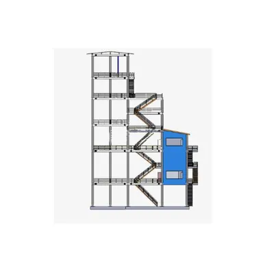 Metal Multi-Story Steel Structure Building Three-Dimensional Garage Warehouse