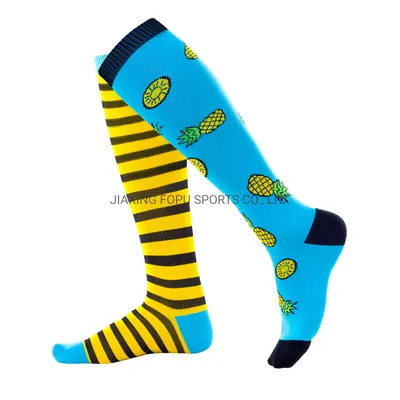 Custom Logo Knee High Medical Compression Socks for Varicose Vein