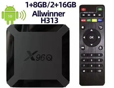 Original X96q Android TV Box Allwinner H313 Media Player