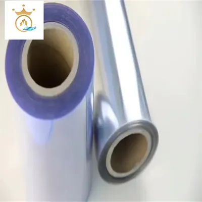 Kr Factory Plastic Sheet PVC Rigid Film 0.5mm Thick Clear PVC Plastic Sheet for Packaging