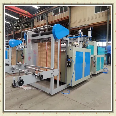 High Quality Double Lines Plastic Carry Bag Making Machine