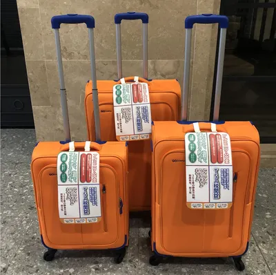 Hot Selling New Design Oxford Travel Suitcase Tsa Locktrolley Luggage
