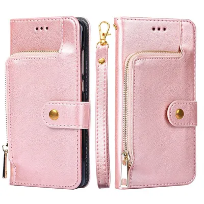High Quality Durable Card Slot Mobile Phone Shell Wallet Leather Flip Case Phone Case Cover