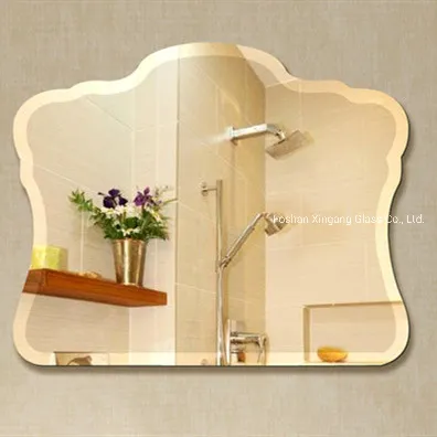 Beveled Mirror Shelf Mirror Bathroom Mirror Kitchen Mirror Splashback