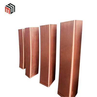 China High Casting Speed Crystallizer Copper Mould Tube for Billet CCM