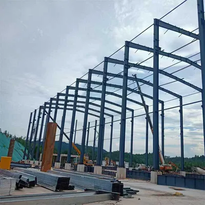 Quick Assembly Modular Steel Warehouse for Efficient Storage Solutions