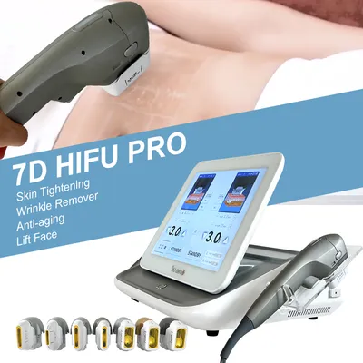 7D Hifu Machine Wrinkle Removal Face Lift Hifu Machine