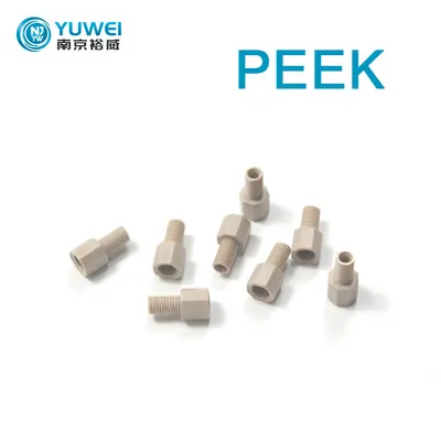 Supply Peek Fittings, Tee Peek Pipe Fittings Custom Processing