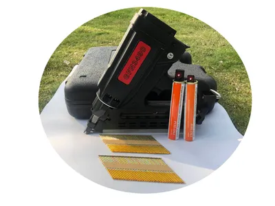 Gas Gun for 34degree Strip Nails