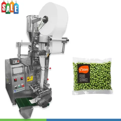 Automatic Vertical 4 Side Seal Sachet Little Gummy Bear Candy Sunflower Seeds Packing Machine