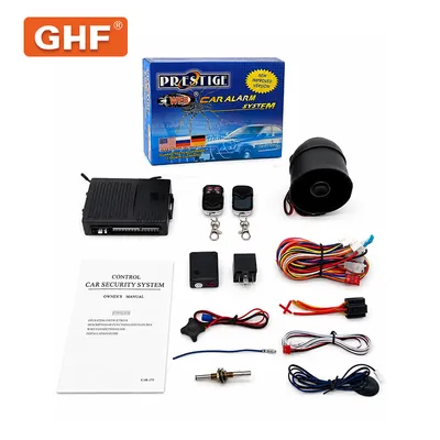 Prestige 12V Car Alarm with Cut off Anti Hijacking Button Car Security Alarm Systems