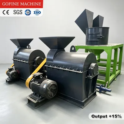 Wet Manure Crusher for Fermented Compost Fertilizer Grinding 2-8 T/H