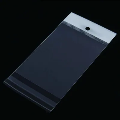 40 Microns Transparent OPP Poly Bag