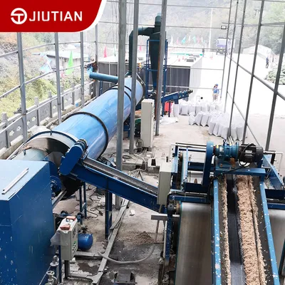 Continuous Cassava Residue Starch Waste Drying Production Line