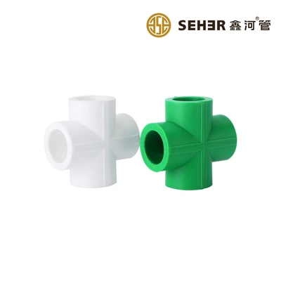Durable 20mm PPR Cross and Fittings Customized Service for Your Needs