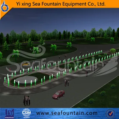 Combination Music Fountain for Decorating