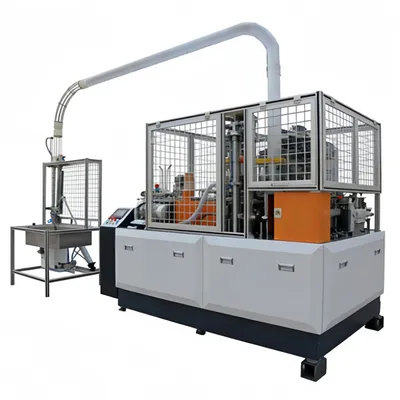 High Speed Hot Air Sealing Auto Stacking Paper Cup Making Machine