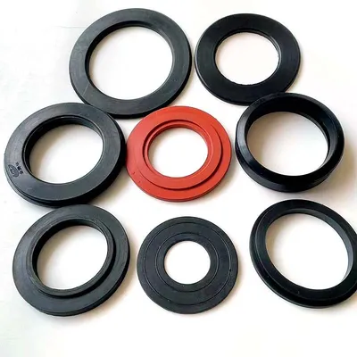 Rear Hydraulic Custom Rubber Parts with Any Color and Rubber Metal Composition