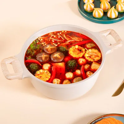 Elegant Casserole Fry Pan Set for Everyday Use Cookware Kitchen Pot