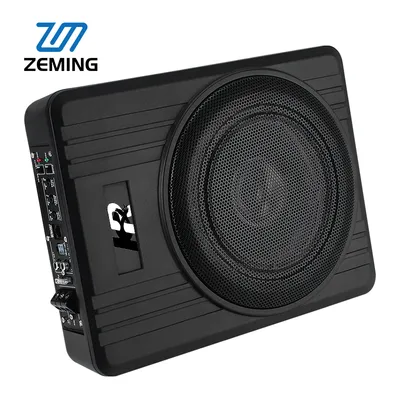 10 Inch Under Seat Active Slim Subwoofer for Car Audio System Underseat