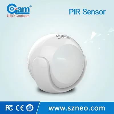 Shenzhen Coolcam 868.4MHz Motion Detector with Siren Alarm for Home Security Camera System Zwave PIR Motion Sensor