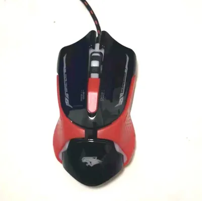 Professional 4D Wired Optical Game Mouse with Double-Direction Rolling Wheel for Game Enthusiasts