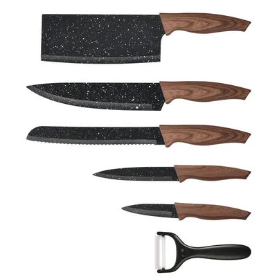 Gift Kitchen Stainless Steel Knife Set with Chef Knife Cheese Knife