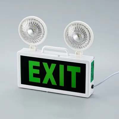 3W LED Emergeney Safety Exit Sign Light with 3 Hours Battery Backup