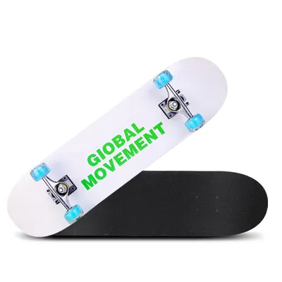 OEM Customized Canadian Maple Wood Street Cruiser Deck Manufacturer Surf Skateboard