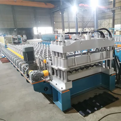 Good Service Aluminum Panel Sheet Roof Tile Roll Forming Making Machine Price