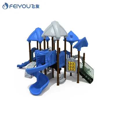 Colorful and Interesting Garden Natural Commercial Playground Equipment for Sale