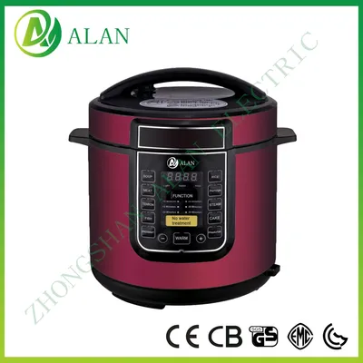 5L 6L Non Stick Smart Digital Rice Stove Portable Microwave Electrical Stainless Steel Multifunction Alan Electric Pressure Cooker