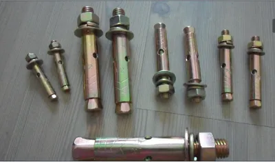 Yellow Zinc Anchor Bolt, Bolt Anchor