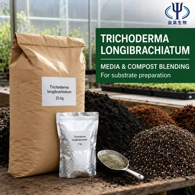 Soil Biofungicide Trichoderma Longibrachiatum Bio Fertilizer Inoculant Powder