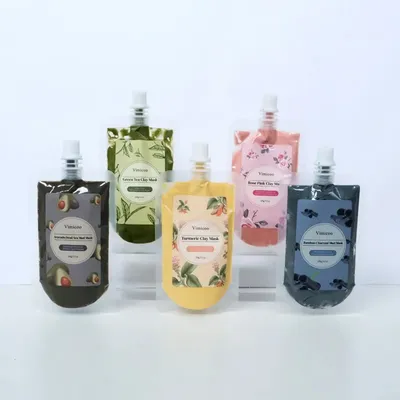 High Fit Hydrating Blemish Clearing Biological Fiber Face Mask with GMP