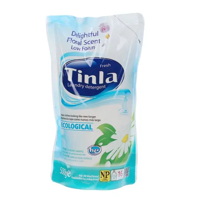 Effective Low Foam Strong Power Laundry Detergent Liquid Pouch Packing 500g