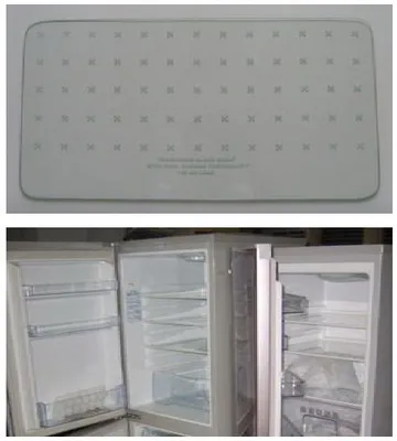 Toughened Glass Clapboard For Icebox