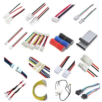 Custom Electronic Wire Harness, Multi-Spec Terminal Connector Cable Assembly, PVC Insulated Wiring Loom for Household Appliance & Industrial Equipment