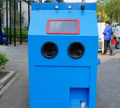 Water Sandblasting Machine, Liquid Sandblasting Machine, Environmentally Friendly, Dust-Free, High-Efficiency Fiberglass Stainless Steel Customized