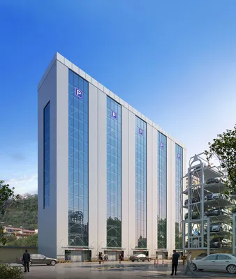PCS Tower Parking Vertical Lifting Tower Fully Automatic Parking System