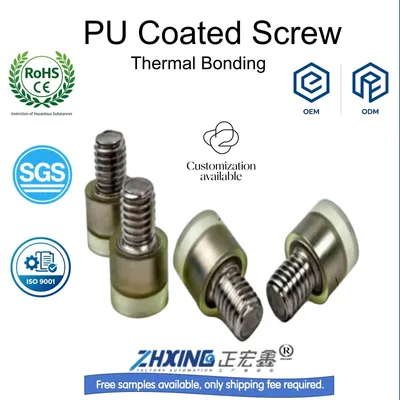 Rubber Tipped Buffer Screw Custom M3 M4 M5 M6 M8