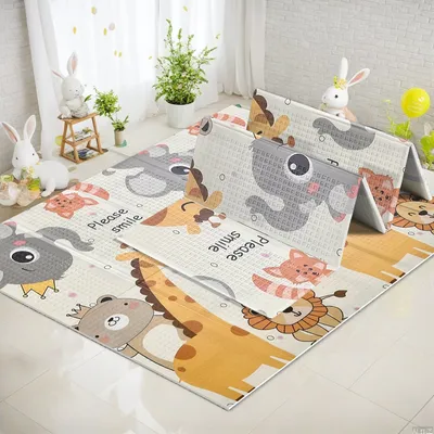 Baby Activity Play Mat Soft Foam Crawling Gym Rug with En 71
