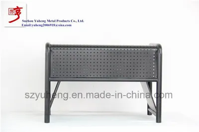 SGS Floortop Metal Shoe Stool