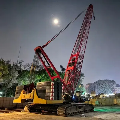 150t Used Heavy Duty Mobile Wheeled Cranes for Workshop