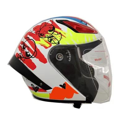 DOT Open Face Helmet Electric Bike Helmet