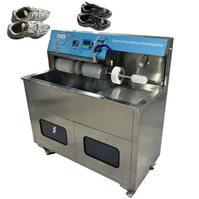 Indusrail Shoes Washing and Drying Machine with UV Shoe Washer Cleaner