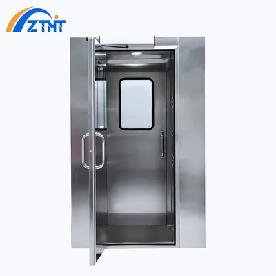 Intelligent Automatic Sliding Door with Stainless Steel Air Shower System